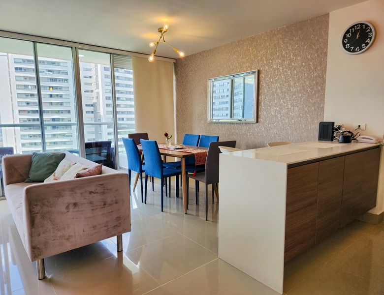 Apartamento Amoblado en Medellín. El Poblado