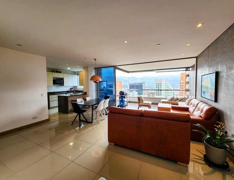 Apartamento Amoblado en Medellín. El Poblado