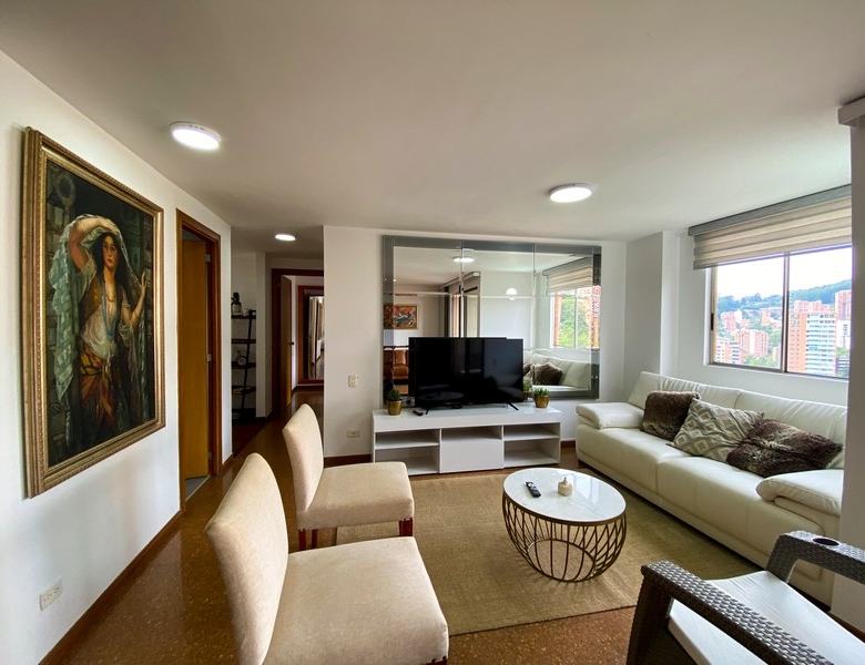 Apartamento Amoblado en Medellín, El Poblado.