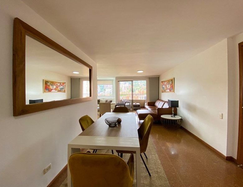 Apartamento Amoblado en Medellín, El Poblado.